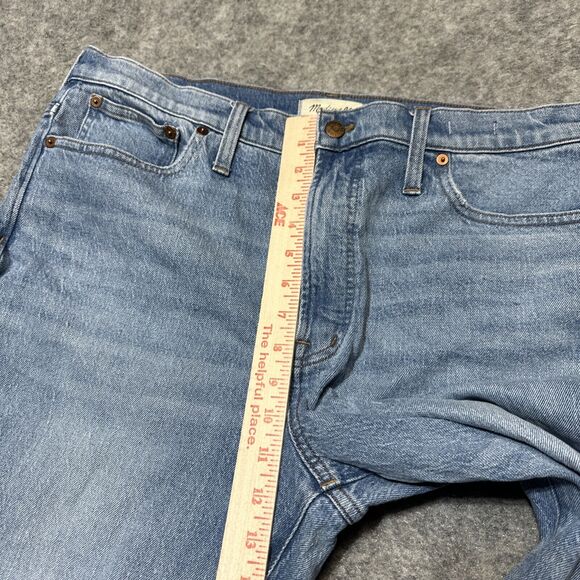 Madewell The Perfect Vintage Flare Jeans Women's 31T Tall Light Blue Denim - Picture 4 of 10